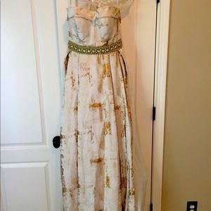 Jovani Jacquard Ball Gown